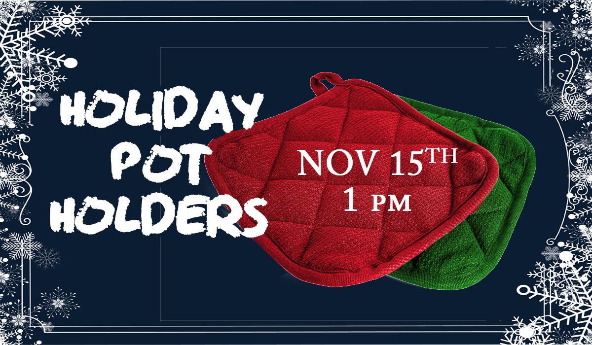 Sewing with Brenda - Holiday Potholders